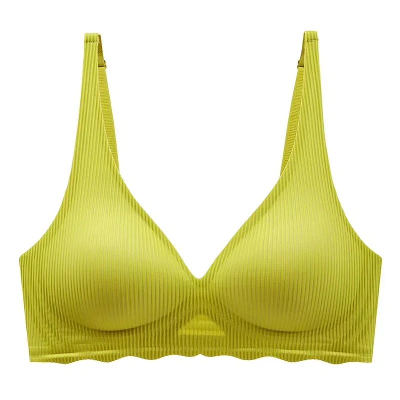 M&T Wear - Seamless Deep V Soft Support Cool Underwear Bra