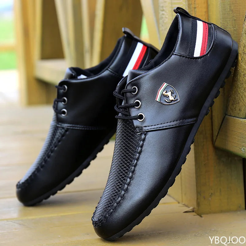 M&T Wear - Men's casual Sneakers Spring Autumn New trendy Shoes Breathable Solid Color shoes non slip Men Driving footwear Zapatos Homme - M&T Wear