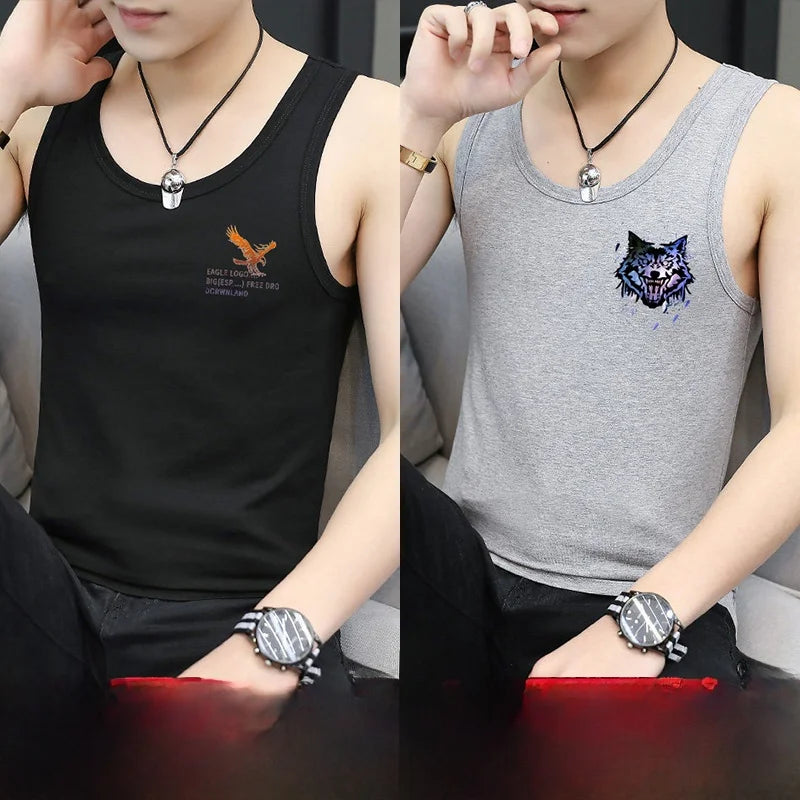 M&T Wear - Men's "Ice Silk" Cooling Iron-Free Sports Vest