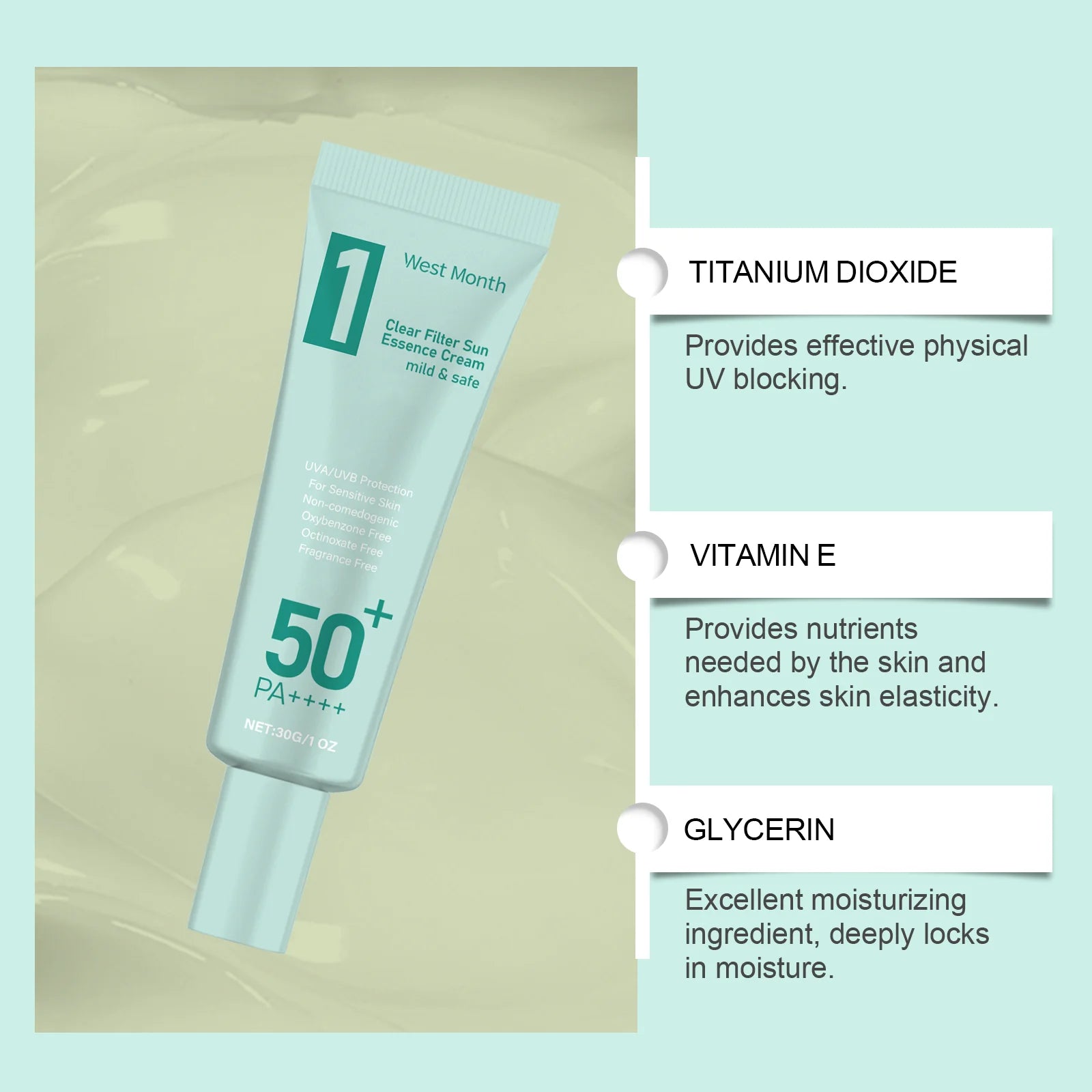 M&T Wear - Anti Sun Cream SPF50 (30g)