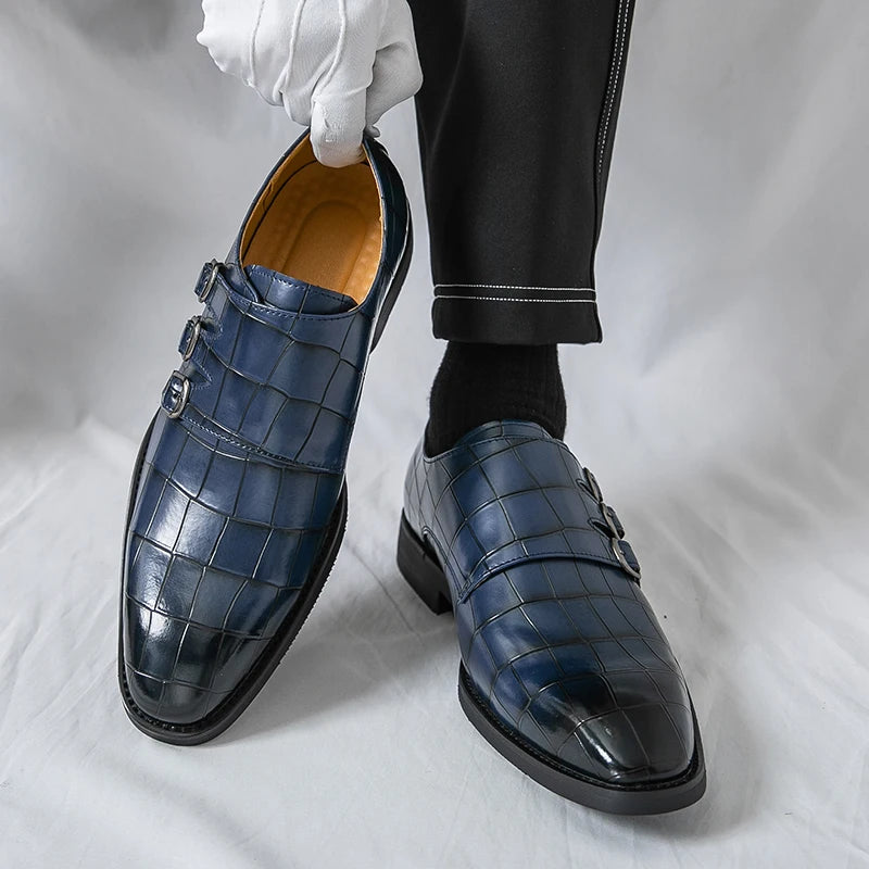 M&T Wear - Men's Classic Slip-On Oxford Dress Shoes