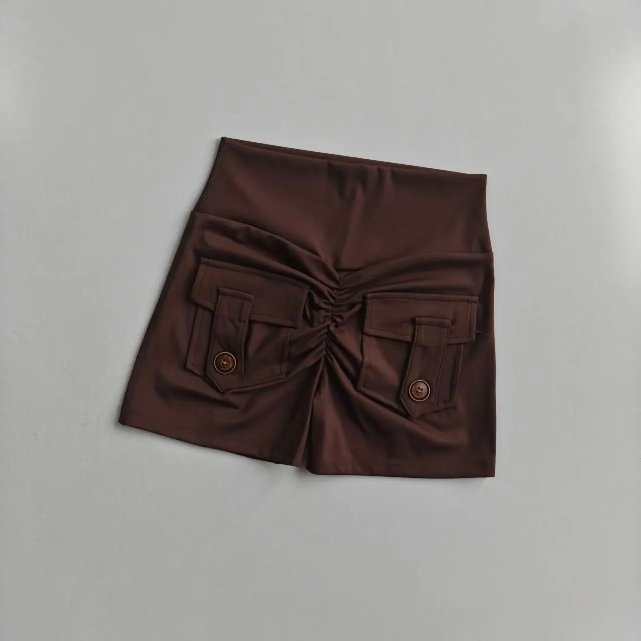 Peach-Lift Seamless Fitness Shorts