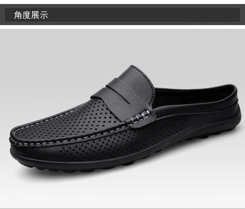 M&T Wear - Men's casual shoes four season light versatile fashion soft soled outdoor comfortable semi slippers wear-resistant casual shoes - M&T Wear