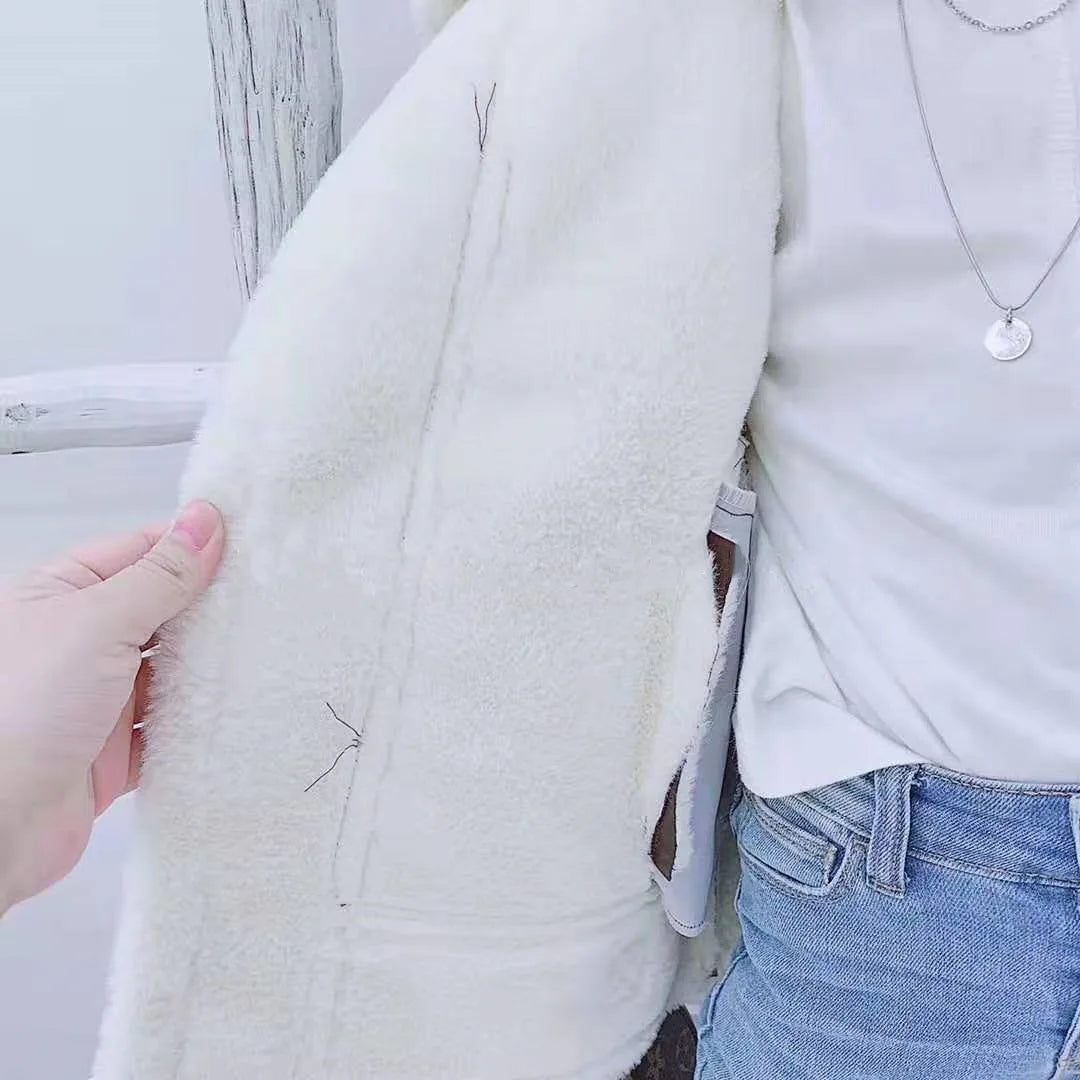 M&T Wear - Girls Jacket Leather Motorcycle Kids Coats Fleece Children Jacket Winter Autumn - M&T Wear