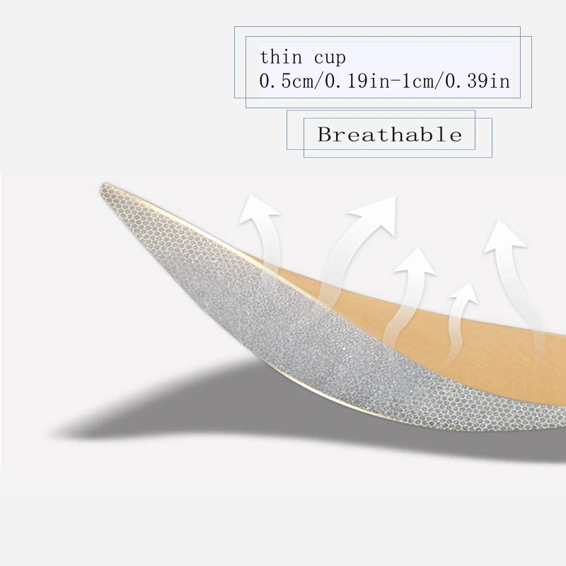 M&T Wear - Strapless Bra for Women Seamless Invisible Push Up Bras Backless Wedding Brassiere Self Adhesive Sexy Lingerie A To C Cup - M&T Wear