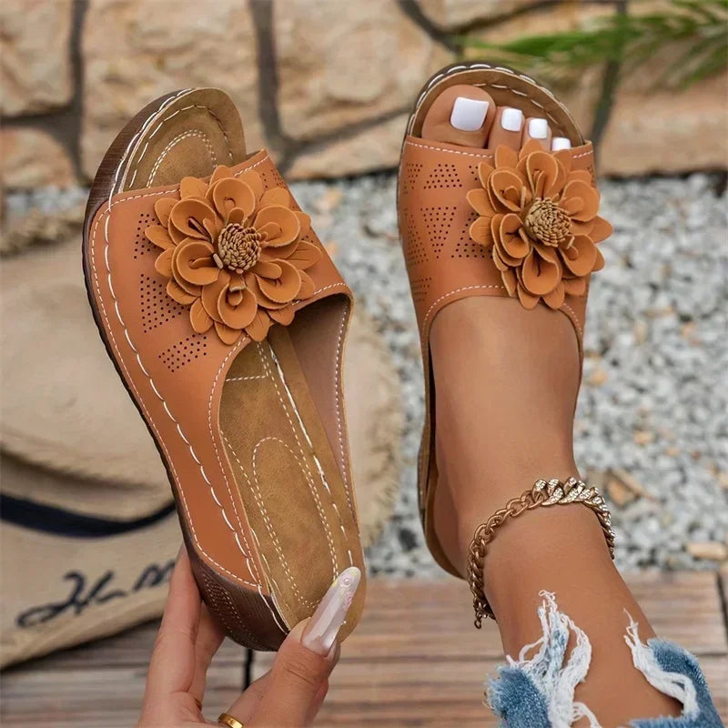 M&T Wear - Women's Elegant Low Platform Summer Slides