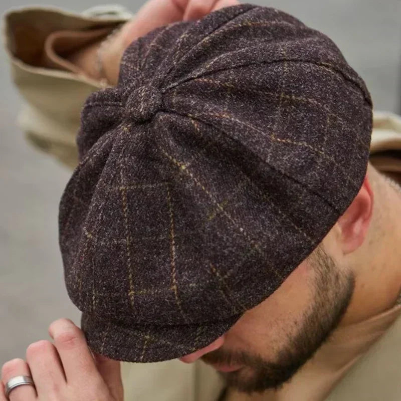 M&T Wear - Vintage Tweed Peaky Blinders Beret Cap
