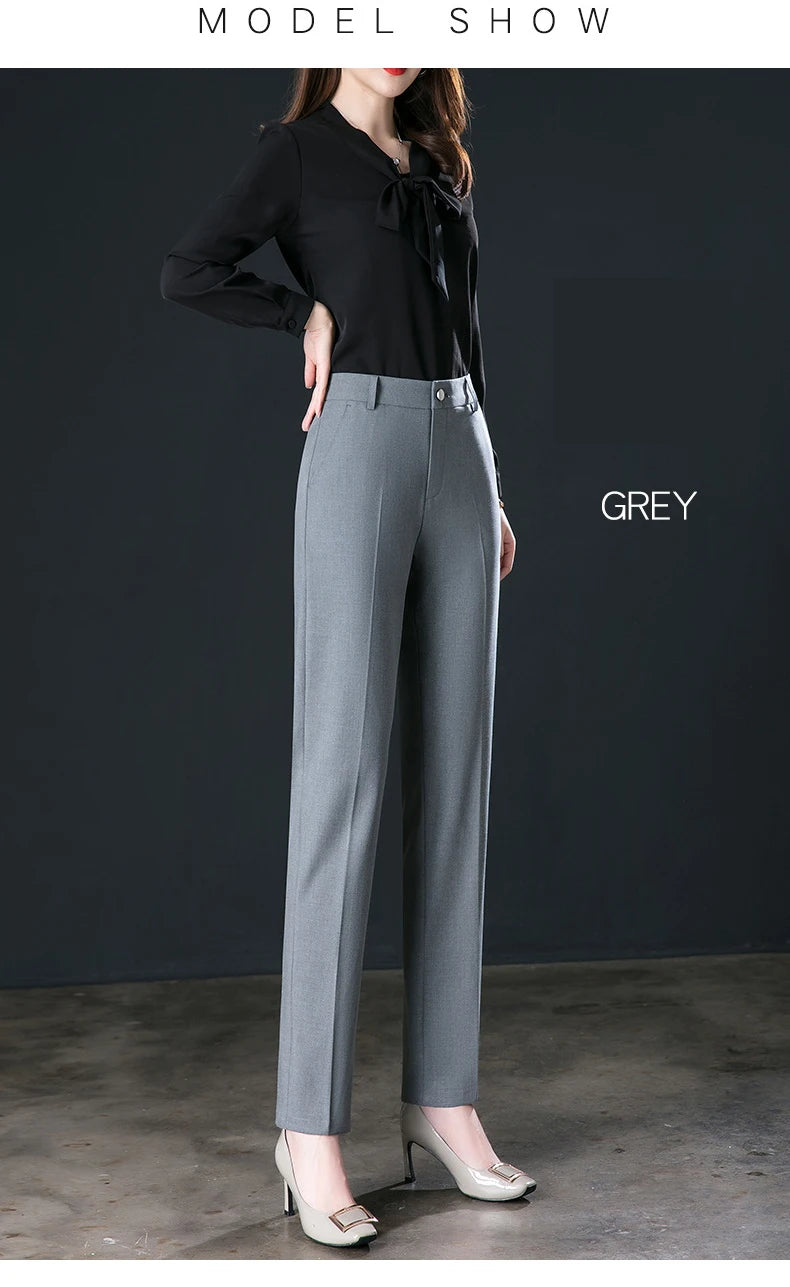 Elegant Formal Career Suit Trousers