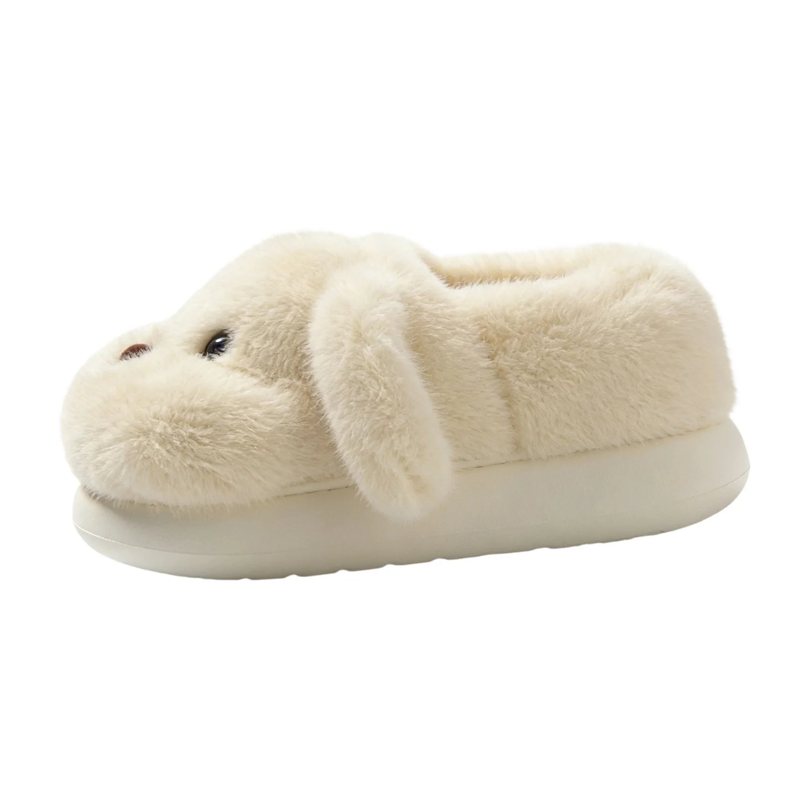 M&T Wear - Cute Puppy Plush Winter Home Slippers