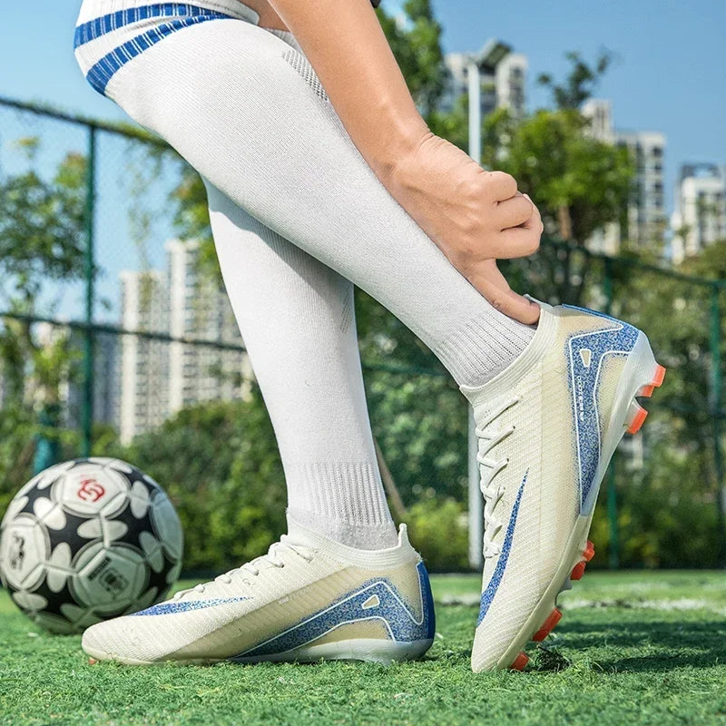 M&T Wear - Men Professional Training Football Boots Ultralight Soccer Shoes Unisex - M&T Wear