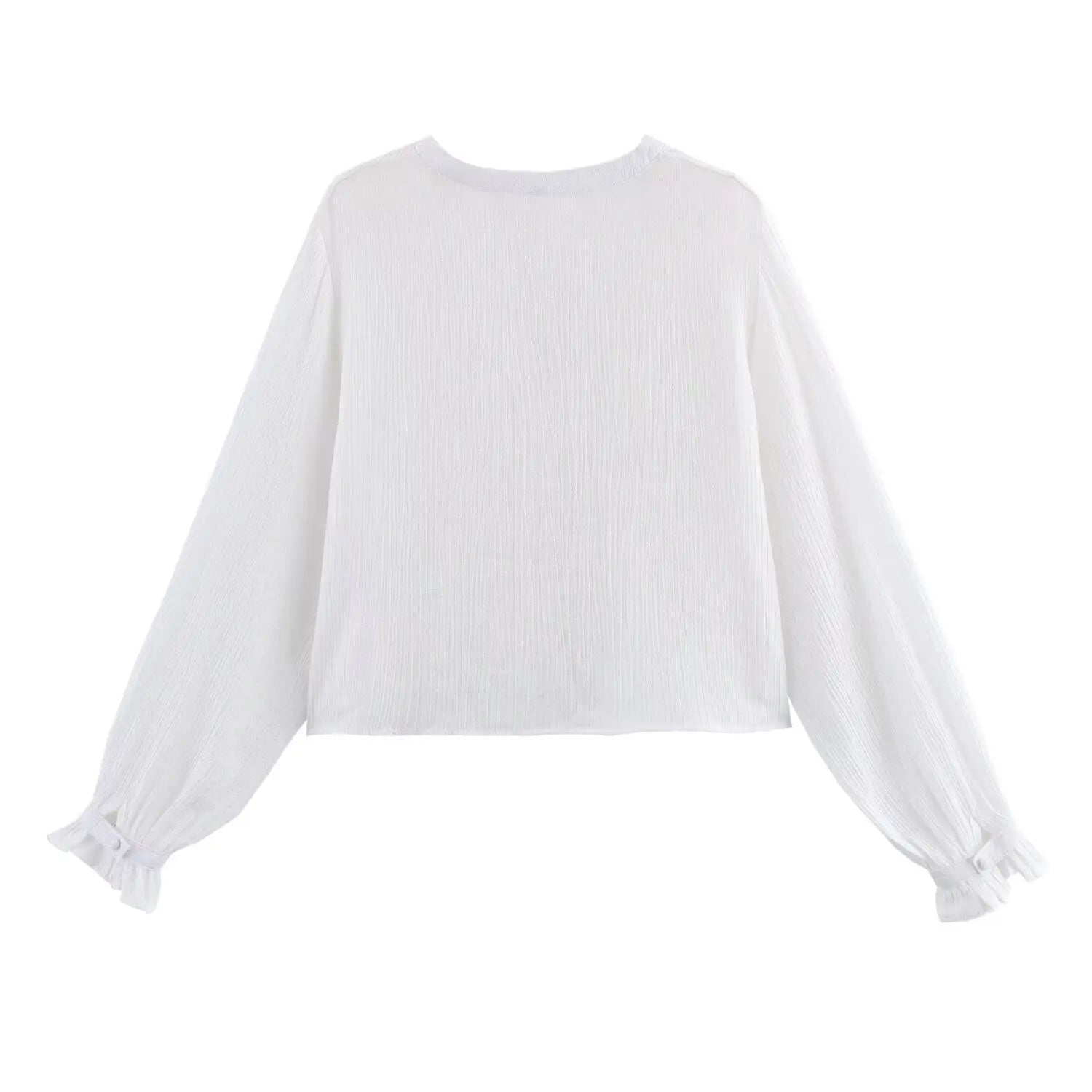 Aurora Puff-Sleeve Blouse