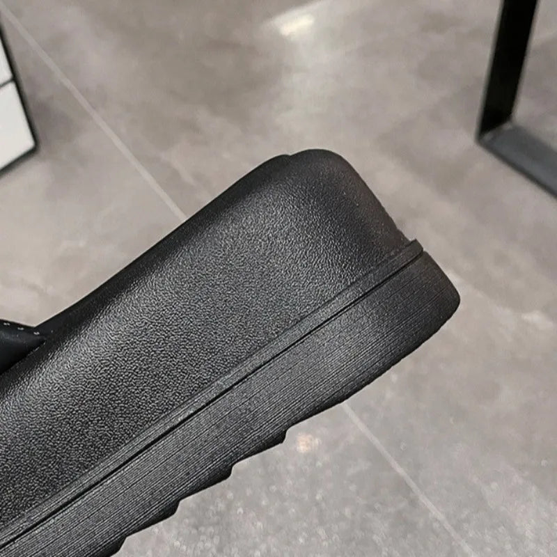 M&T Wear - Women's Thick Sole Designer Bow Slides