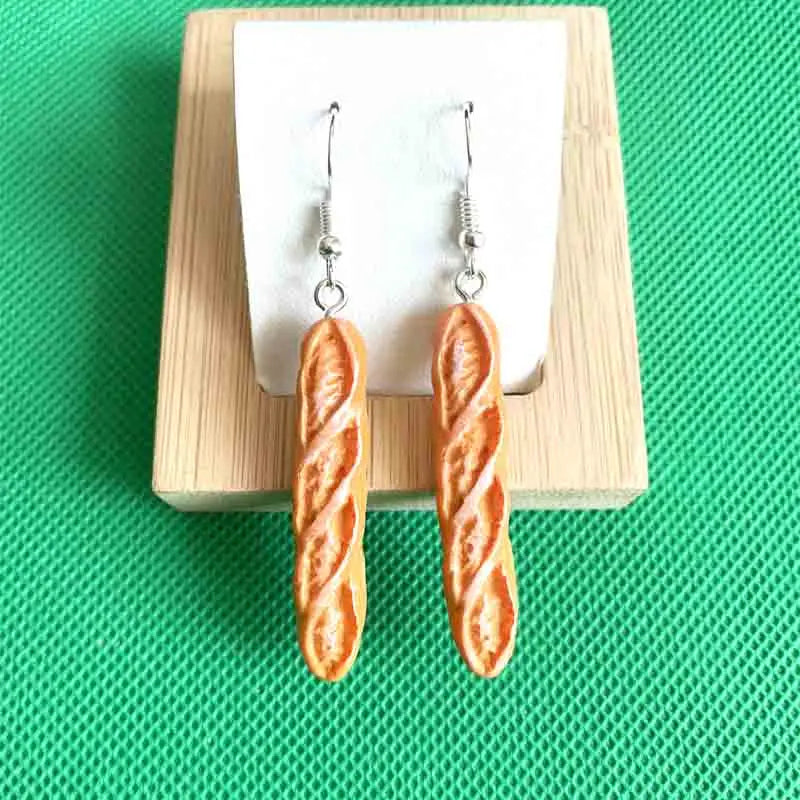 M&T Wear - Geometric Cute Food Series Earrings