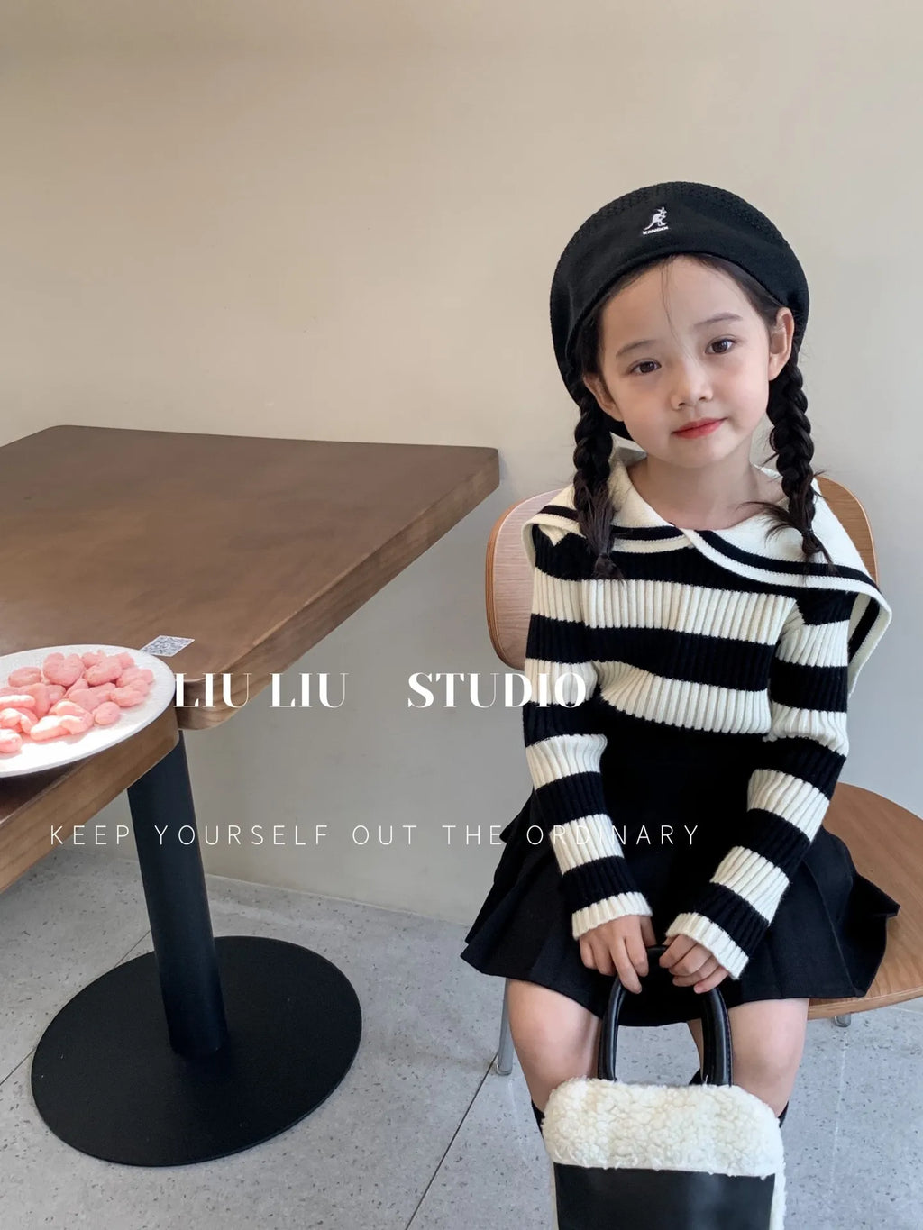 M&T Wear - Girls’ Korean Style JK Pleated Skirt