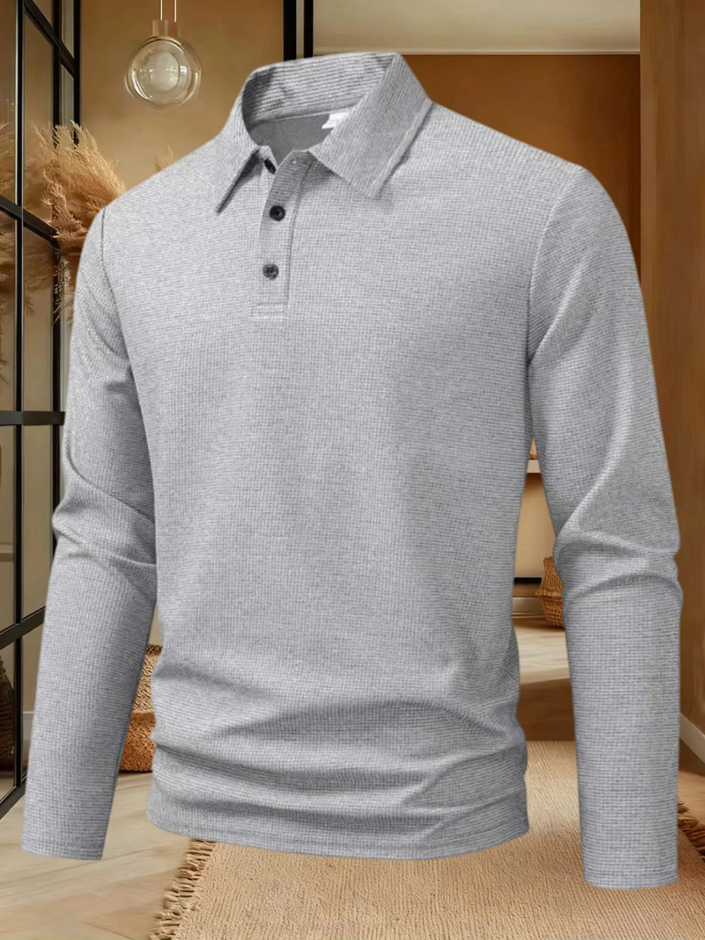 M&T Wear - Men's High-Quality Long Sleeve Golf Polo