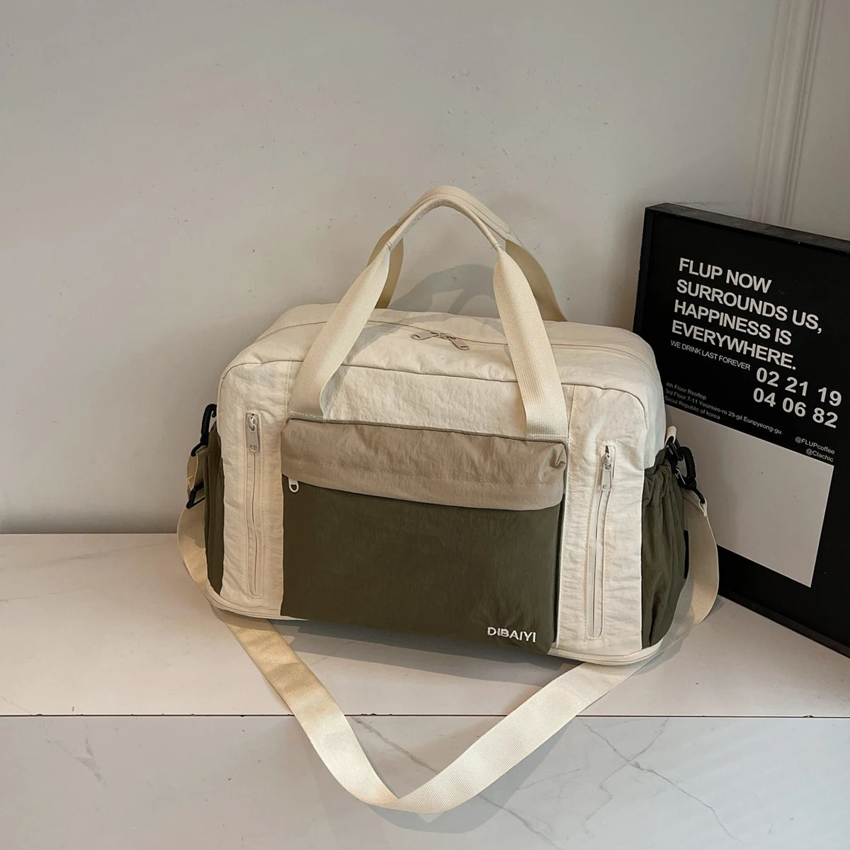 M&T Wear - Multifunctional Large Capacity Travel Duffle with Shoe Compartment