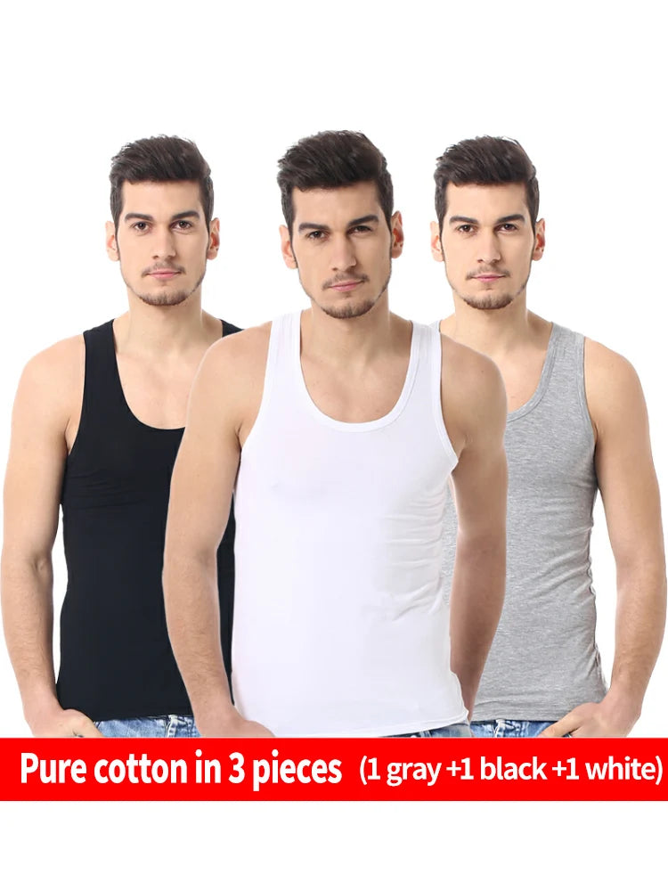 M&T Wear - Men's Essential Cotton Slim Fit Vest