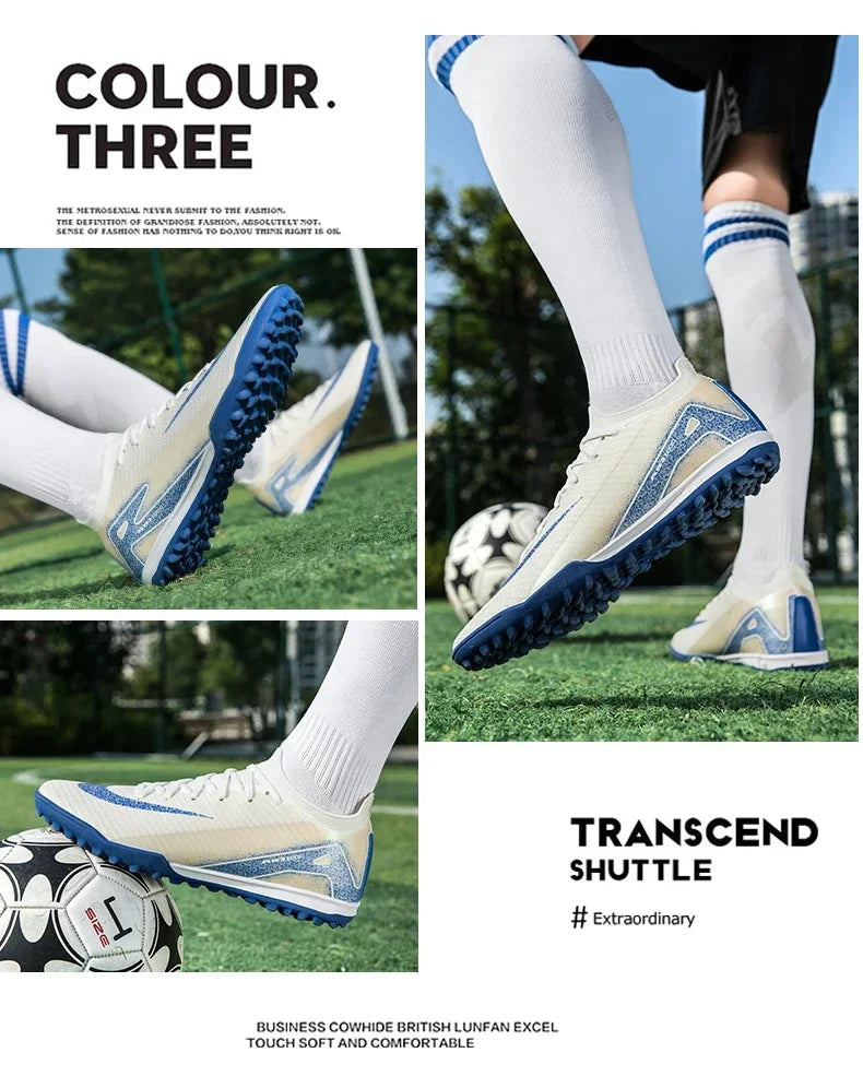 M&T Wear - Men Professional Training Football Boots Ultralight Soccer Shoes Unisex - M&T Wear