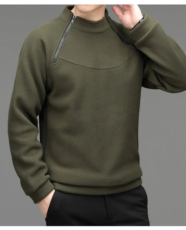 M&T Wear - Men's Lightweight Patchwork Sport Sweatshirt