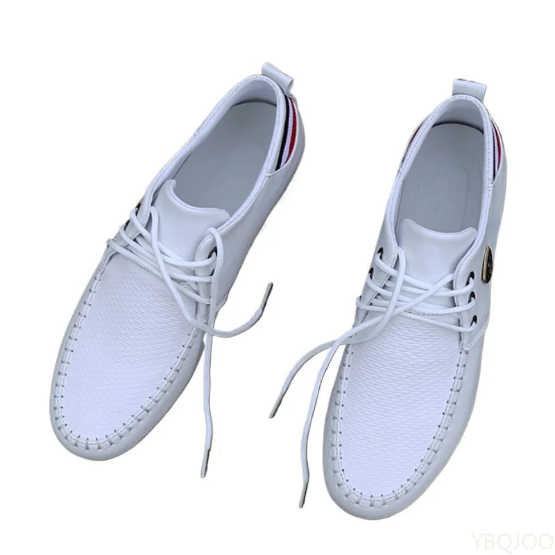 M&T Wear - Men's casual Sneakers Spring Autumn New trendy Shoes Breathable Solid Color shoes non slip Men Driving footwear Zapatos Homme - M&T Wear