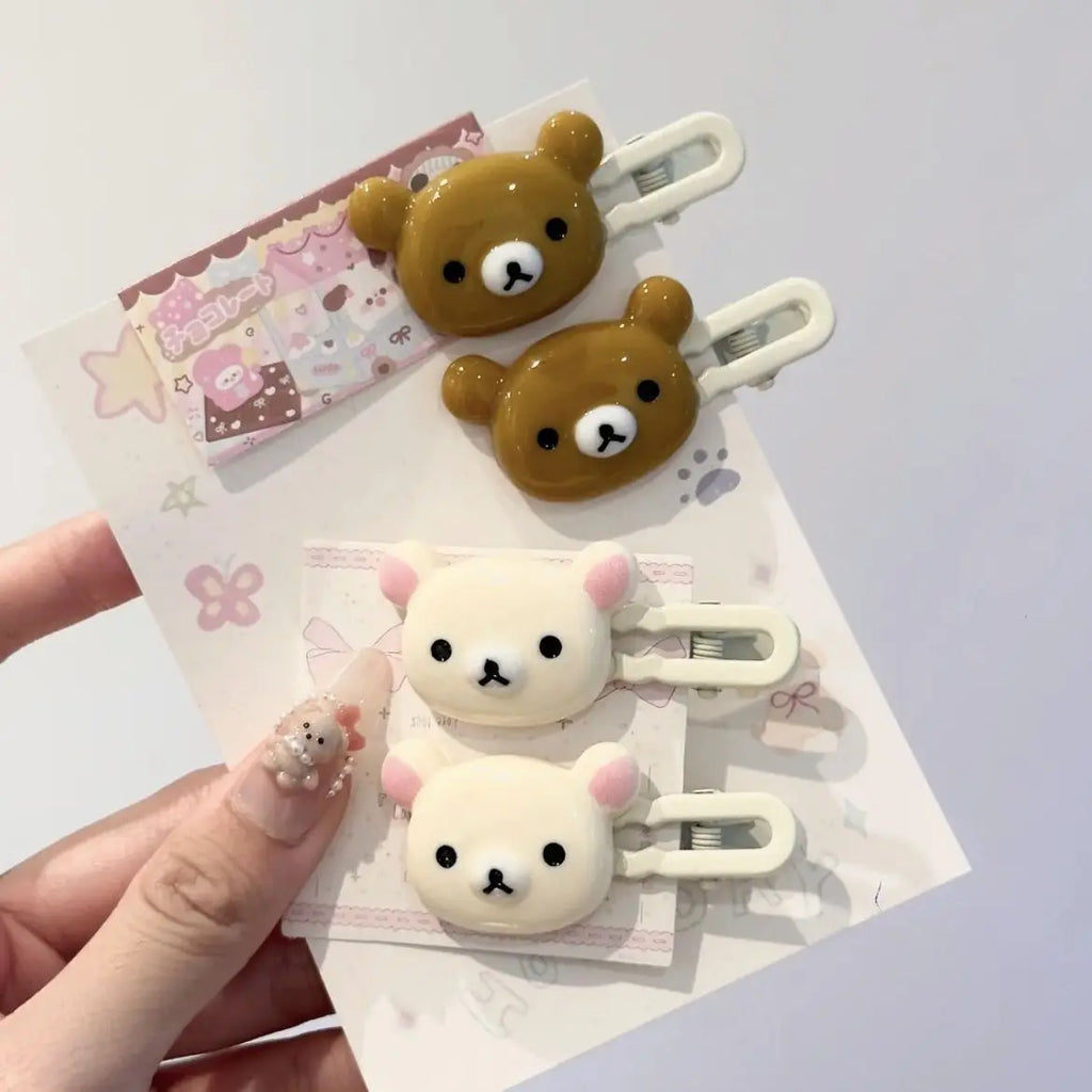 M&T Wear - 10 Hair Clips Summer Cute Ice Cream Hair Accessories