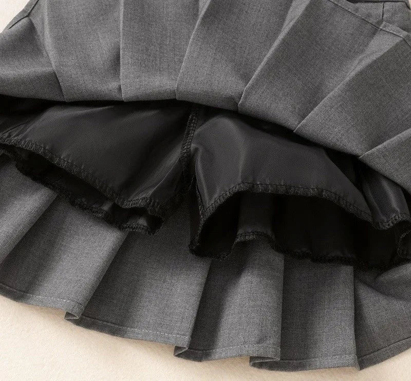 M&T Wear - Girls’ Korean Style JK Pleated Skirt