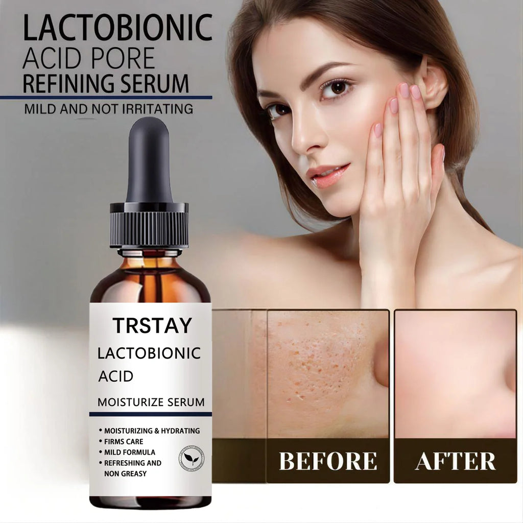 M&T Wear – Instant Perfection Serum | Lactobionic Acid Anti-Aging & Pore Refining Essence (30ml)