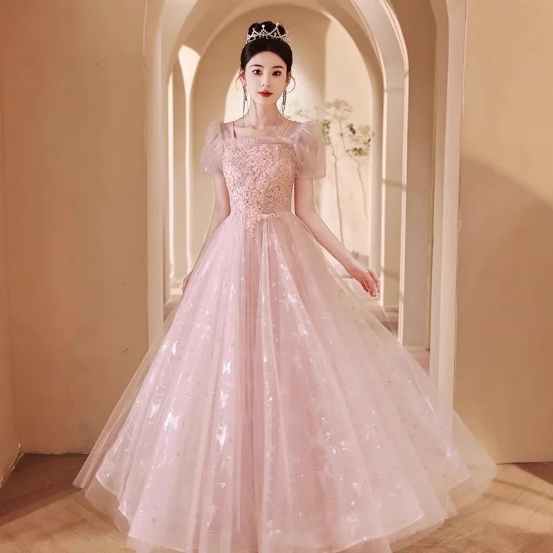 French Style High-End Evening Gown