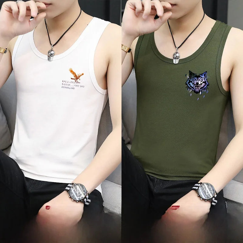 M&T Wear - Men's "Ice Silk" Cooling Iron-Free Sports Vest