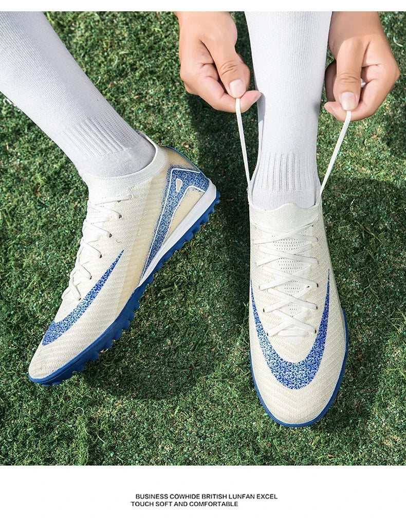 M&T Wear - Men Professional Training Football Boots Ultralight Soccer Shoes Unisex - M&T Wear