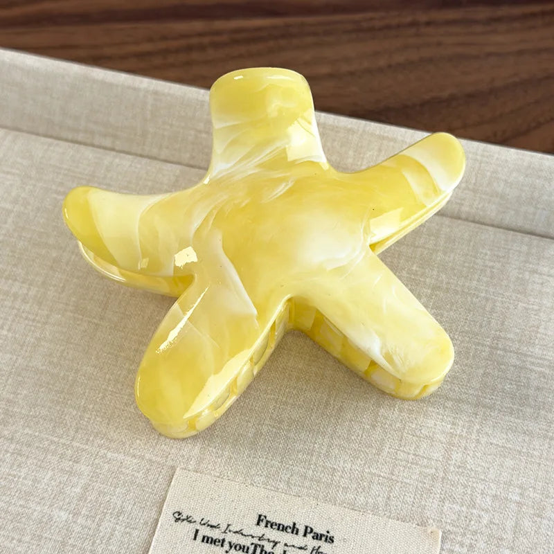 M&T Wear - Hawaii Plumeria Hair Claw Clips 2025 Non-Slip Flower Hair Accessories