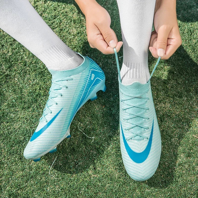 M&T Wear - Men Professional Training Football Boots Ultralight Soccer Shoes Unisex - M&T Wear