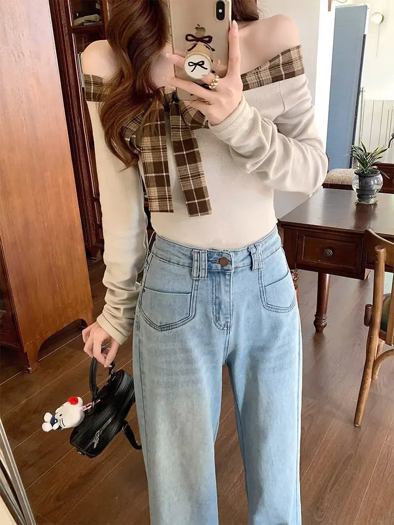 Vintage Baggy Streetwear Denim Trousers
