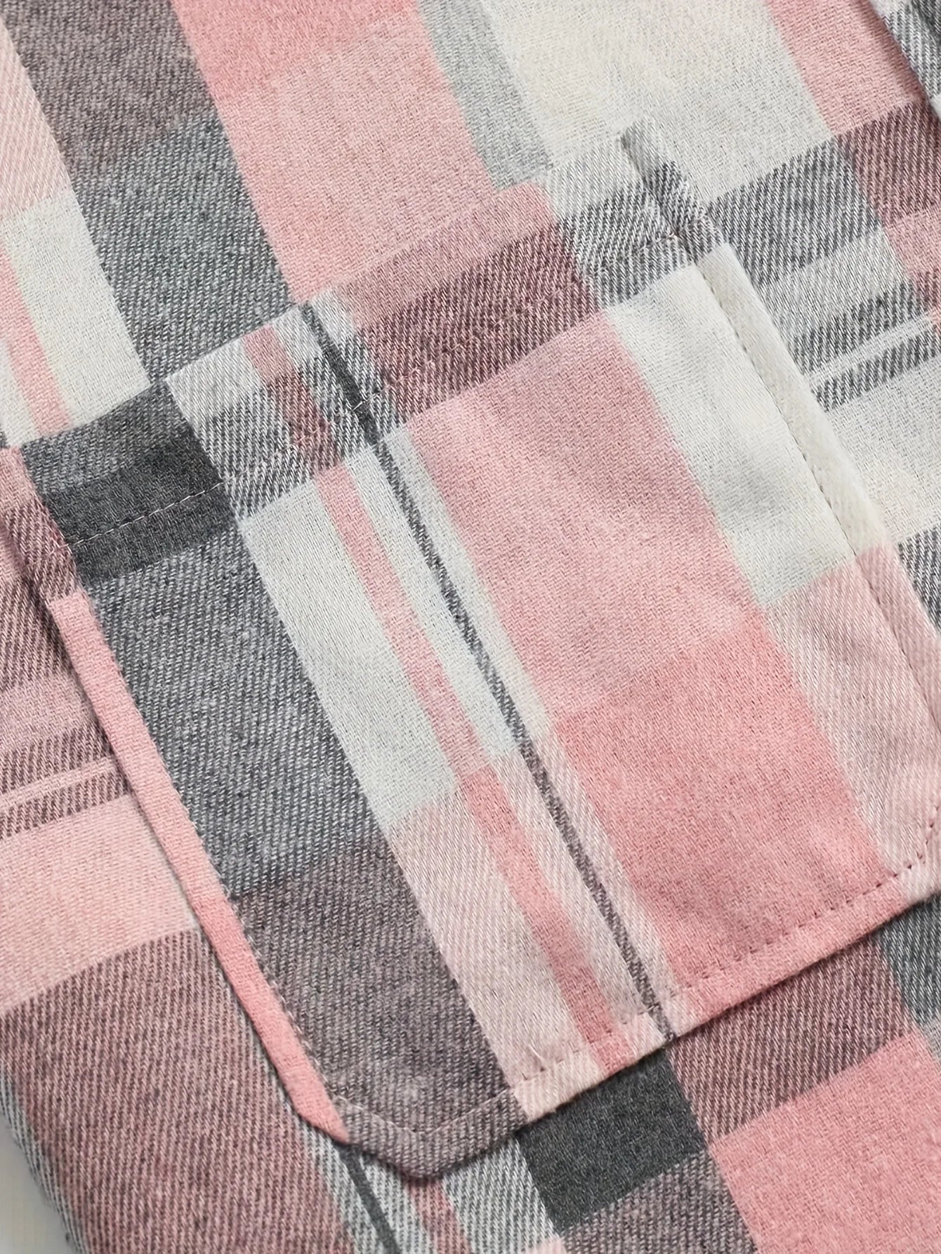 Lightweight Flannel Plaid Shirt