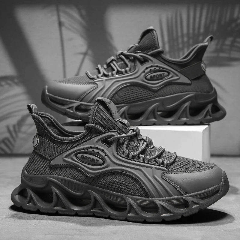 M&T Wear - Men's Casual Shoes Men Casual and Comfortable Running Sneakers Durable Lace-Up Design Suitable for Outdoor Sports and Daily Wear - M&T Wear