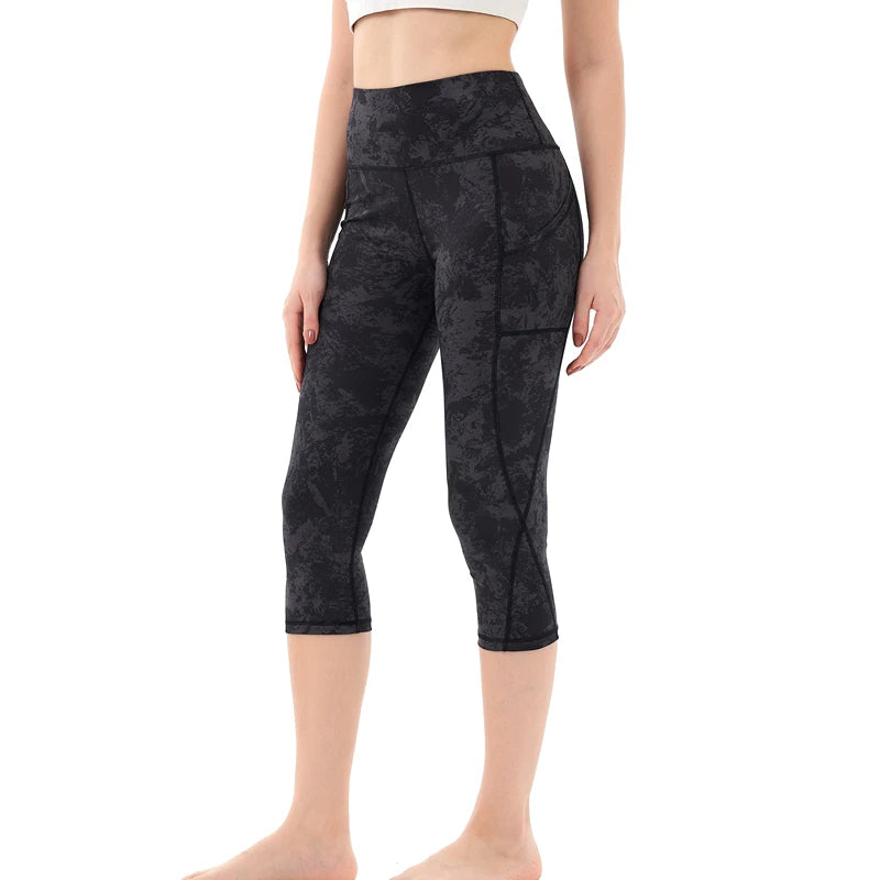 Tummy-Tightening Performance Yoga Leggings