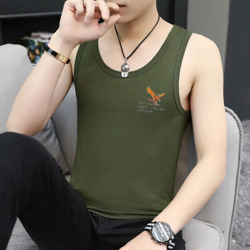 M&T Wear - Men's "Ice Silk" Cooling Iron-Free Sports Vest