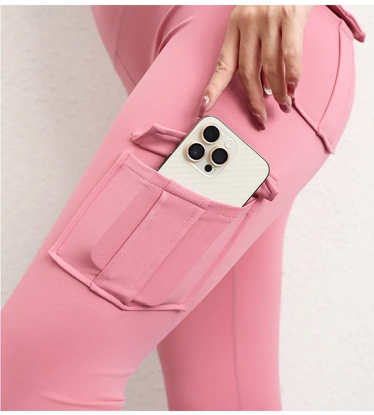 Multi-Pocket Booty-Lift Yoga Leggings