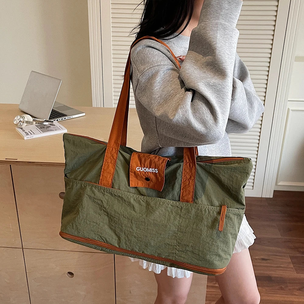 M&T Wear - Lightweight Expandable & Foldable Travel Tote