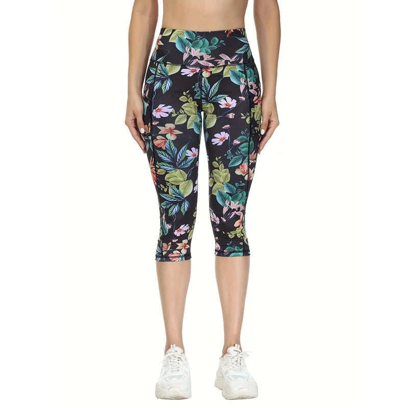 Tummy-Tightening Performance Yoga Leggings
