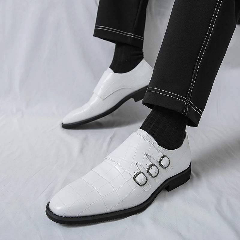 M&T Wear - Men's Classic Slip-On Oxford Dress Shoes