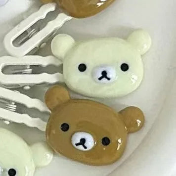 M&T Wear - 10 Hair Clips Summer Cute Ice Cream Hair Accessories