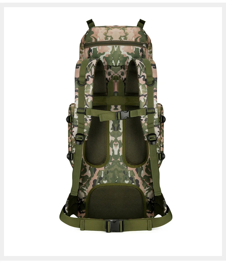 M&T Wear - 90L Large Capacity Tactical Mountaineering Backpack with Molle System