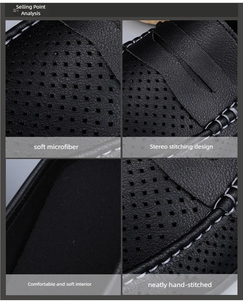 M&T Wear - Men's casual shoes four season light versatile fashion soft soled outdoor comfortable semi slippers wear-resistant casual shoes - M&T Wear