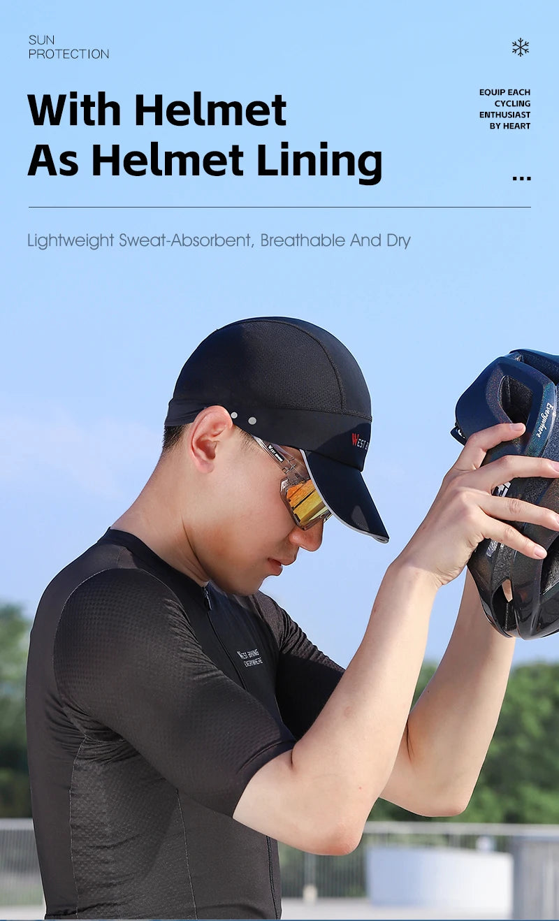 M&T Wear - Cycling Cap with Visor & UV Protection