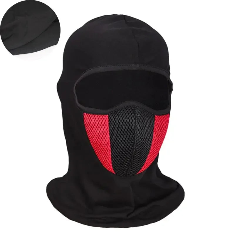 M&T Wear - Full Face Cycling & Motorcycle Mask, Windproof & Breathable