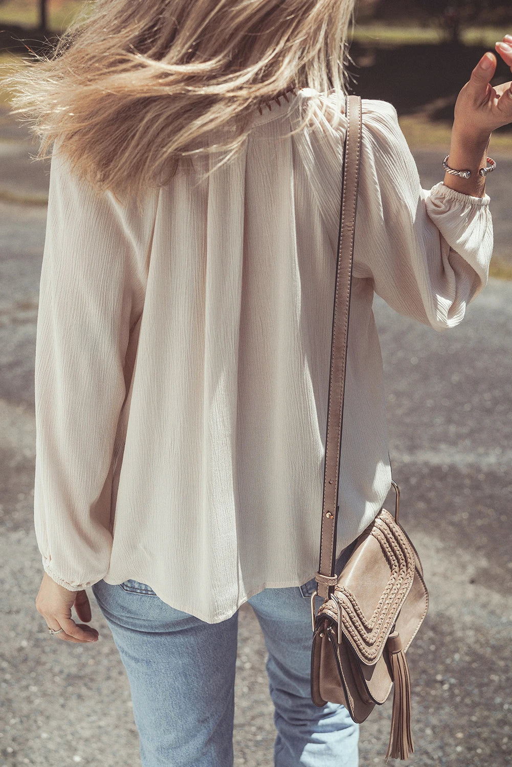 Boho Embroidery Blouse