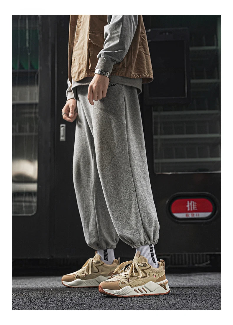 M&T Wear - Men's Casual Shoes Feature A Breathable Mesh Upper and A Thick Sole Making Them Fashionable and Versatile for Casual Wear - M&T Wear