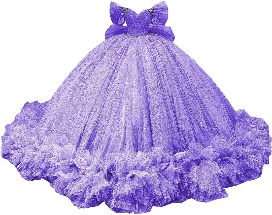 Yifanier Puffy Tulle Quinceanera Ball Gown
