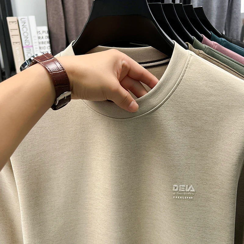 M&T Wear - Trendy Pure Comfort Round Neck Base Shirt